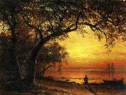 Albert Bierstadt Island of New Providence Spain oil painting artist